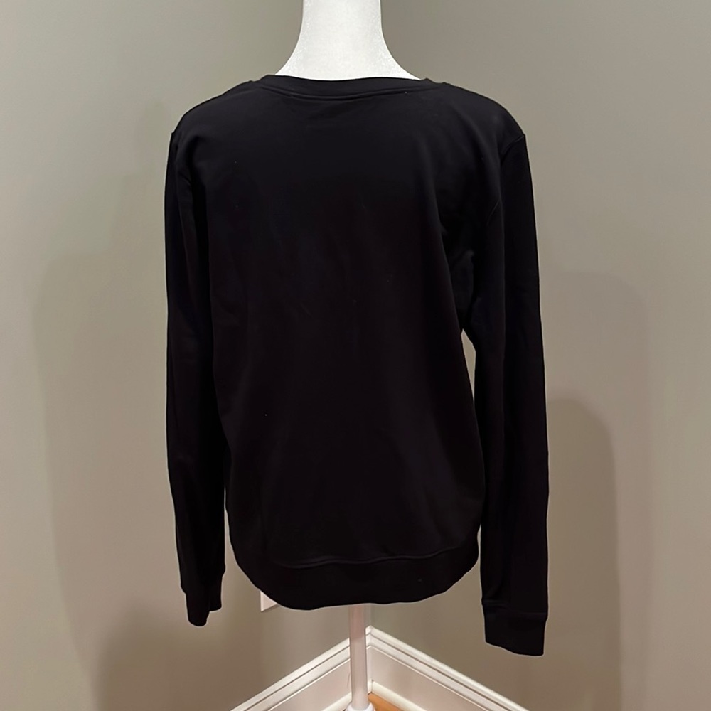 Disney The Nightmare Before Christmas Lightweight Black Sweatshirt Size Medium - Picture 4 of 5